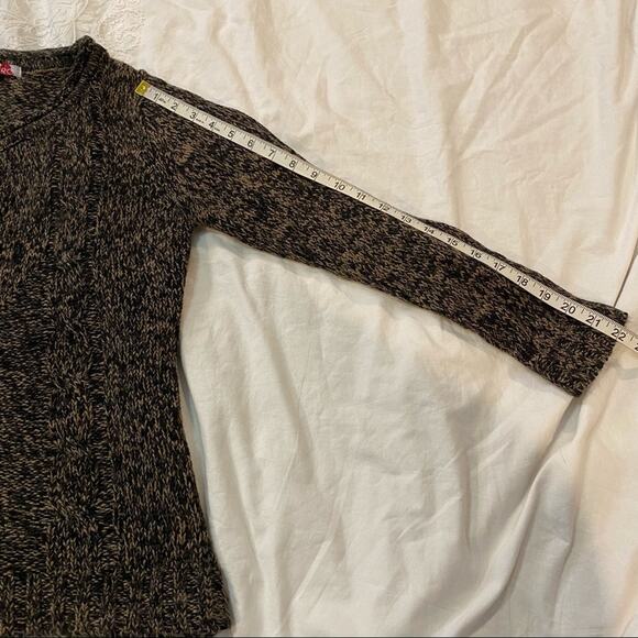 Carol Rose Marled Knit rolled collar Sweater size M - Picture 5 of 8